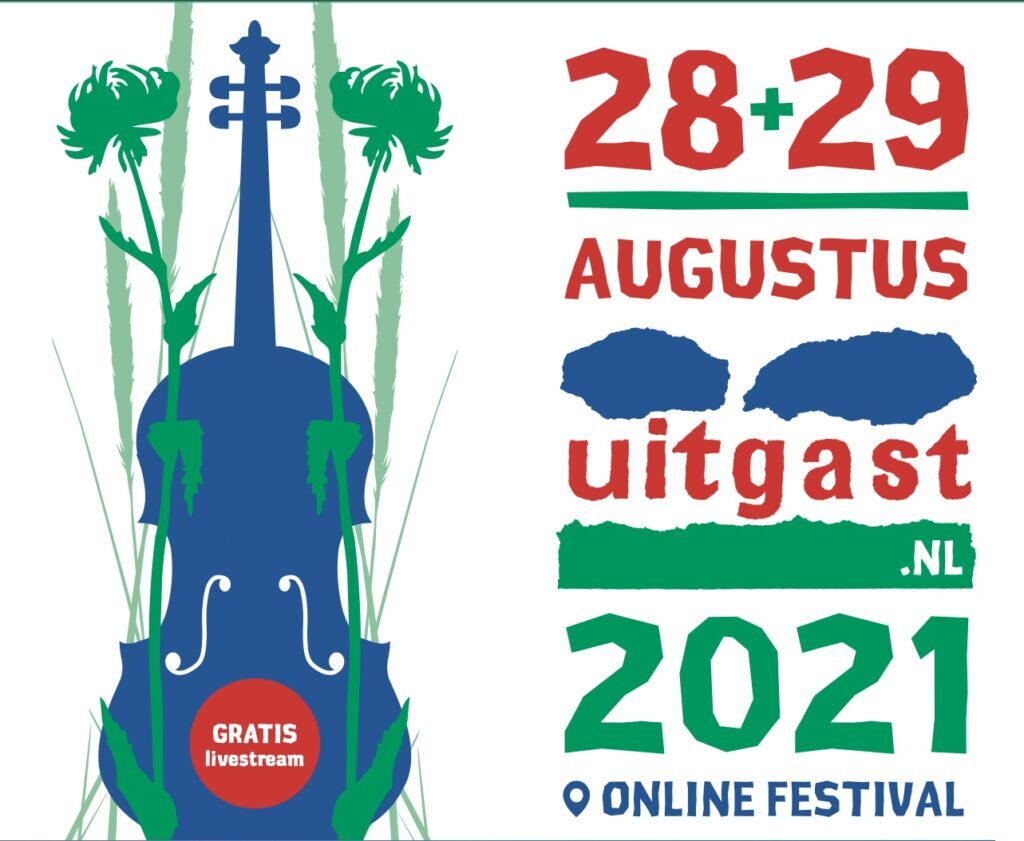 Aankondiging UITGAST ONLINE FESTIVAL