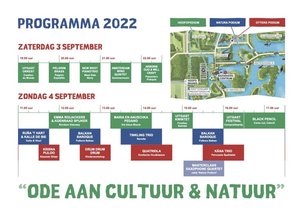 Uitgast programma 2022